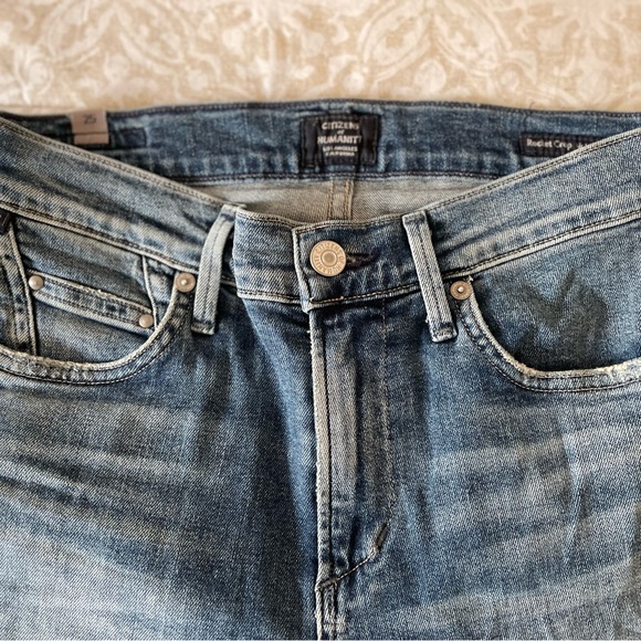 Citizens of Humanity LA denim jeans 25 rocket crop high rise skinny - Picture 3 of 10